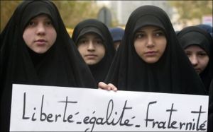 liberté égalité fraternité du Hijab